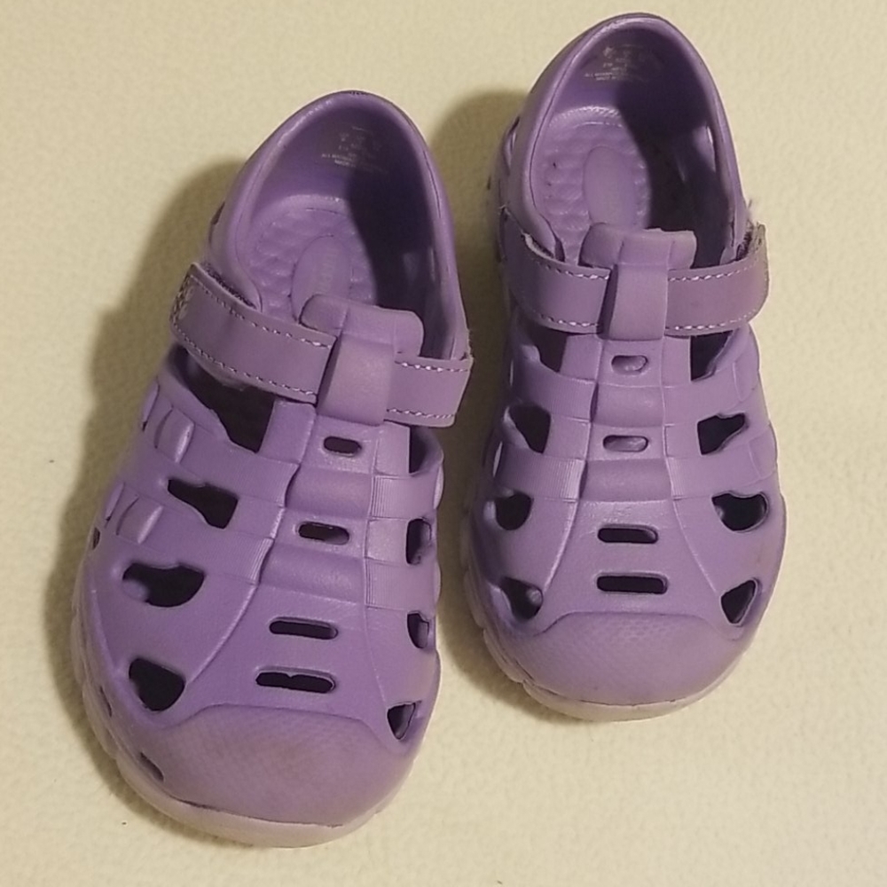 💜 Purple Rubber Shoes 💜